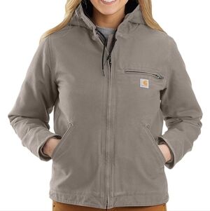 NWT! Carhartt Women's Duck Sherpa Lined Jacket 1X